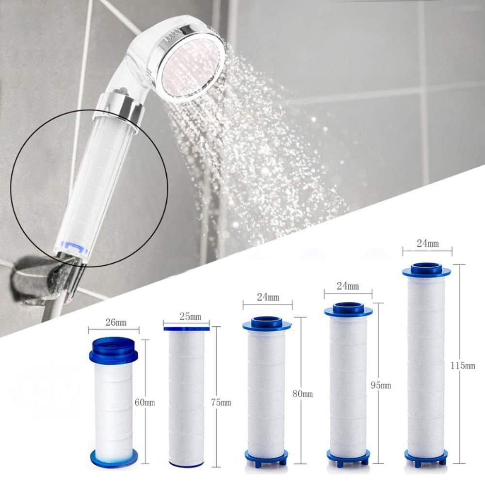 Shower Valve Cartridge - 5 Stuks Pp Katoenen Douchekop Vervangingsfilters