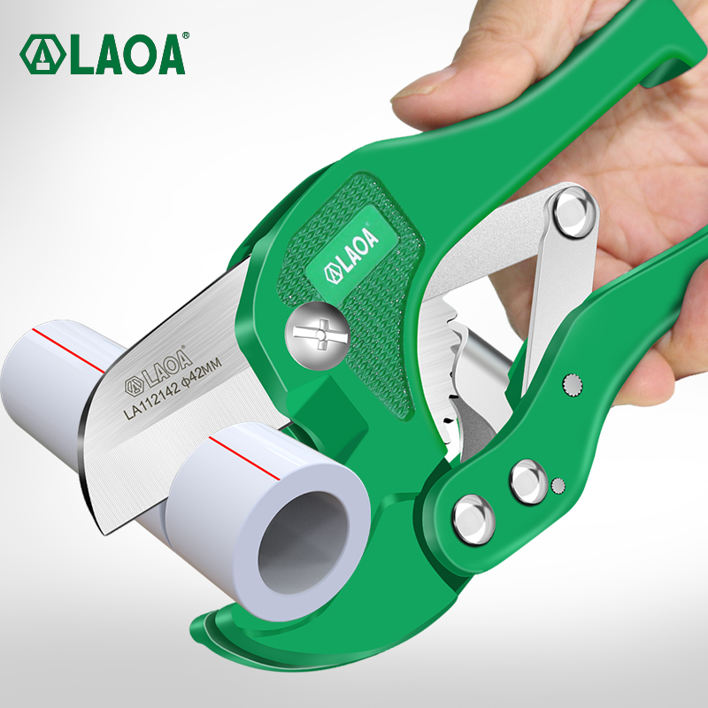 LAOA 42MM PVC Pijpsnijder Alum - Pipe Cutter Ratchet recensie en prijs