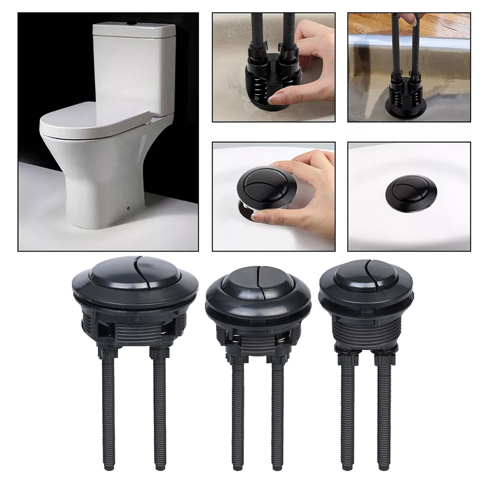 Zwarte toiletspoelknop 38 mm D - Toilet Fill Valve recensie en prijs
